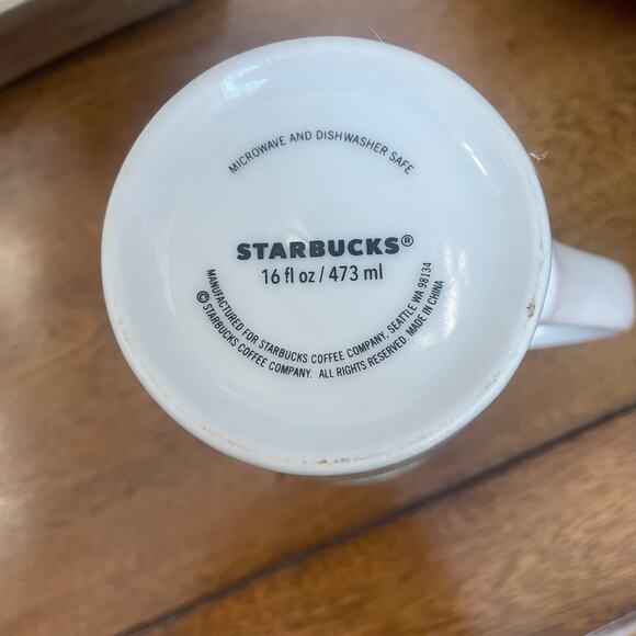 Starbucks  Mermaid Logo Green Geometric Mug - Picture 4 of 4